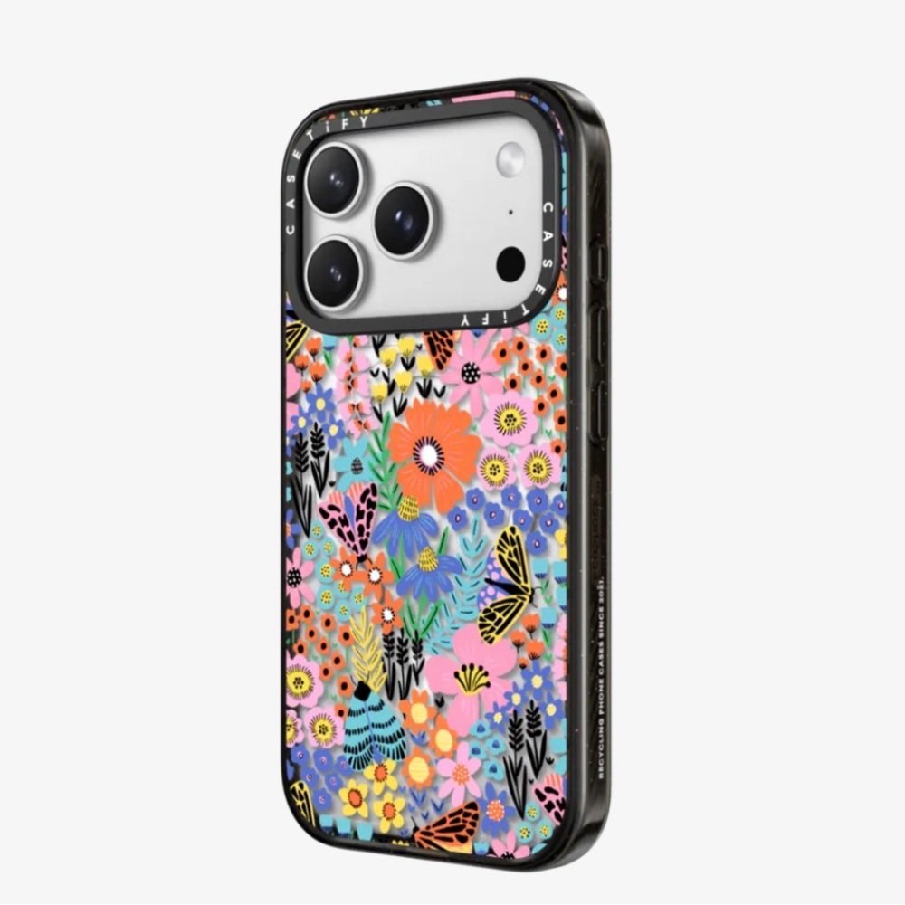 NWT CASETiFY Floral Pattern iPhone 17 Pro Case